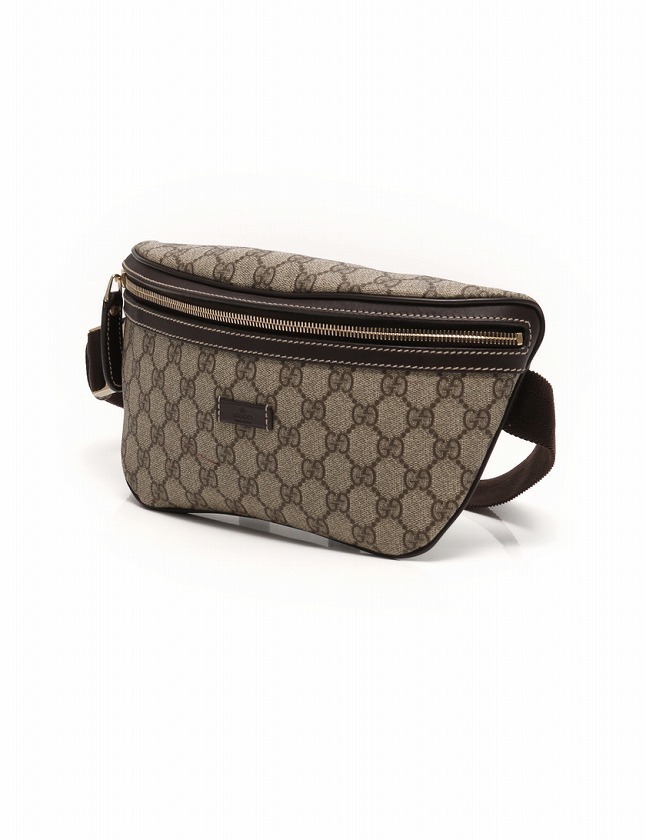 世界有名な 新品新古グッチGUCCIアイコンGG総柄PVC加工ボディバッグ