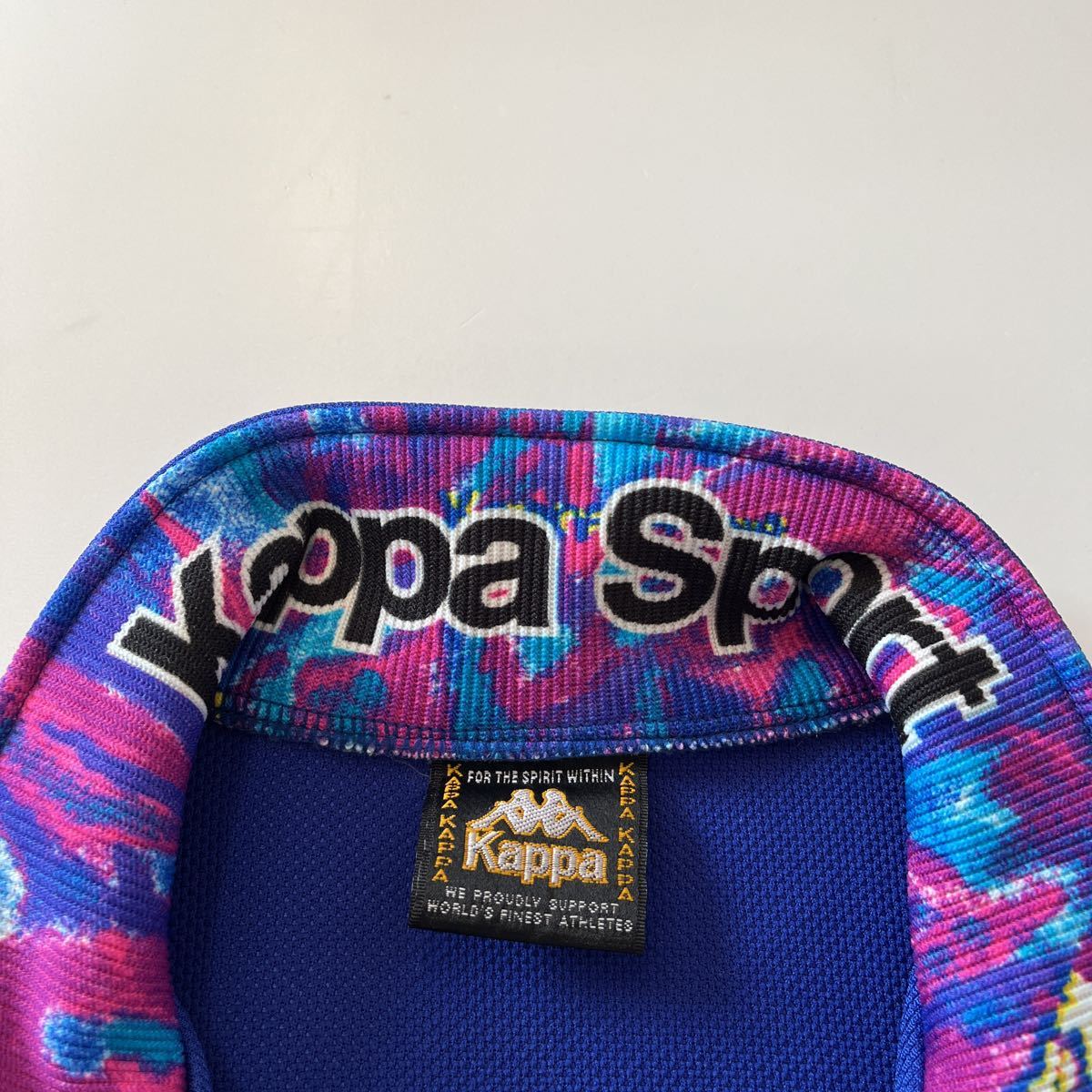 Kappa Kappa спортивная куртка джерси синий фиолетовый O