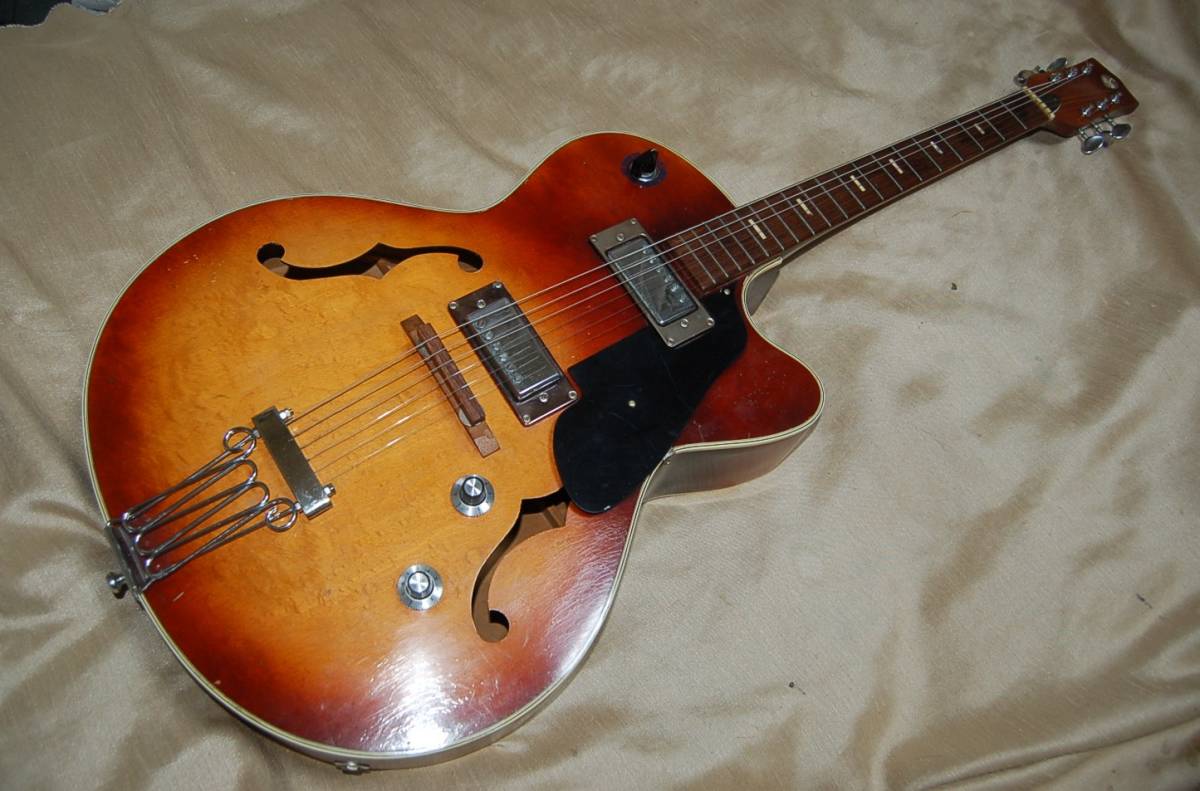 ヤフオク! - TEISCO フルアコ MODEL 13 60年代ビザール