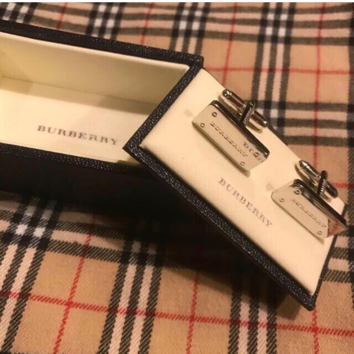 バーバリー BURBERRY 未使用 カフス カフリンクス カフスボタン