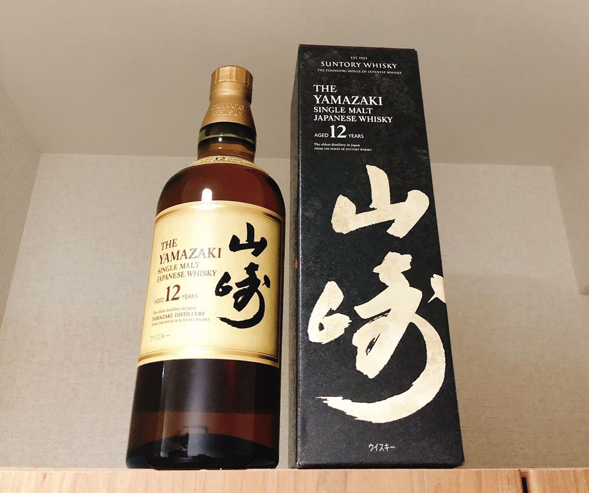 SUNTORY 山崎12年 サントリー 箱付き シングルモルトウイスキー ppmsd.net