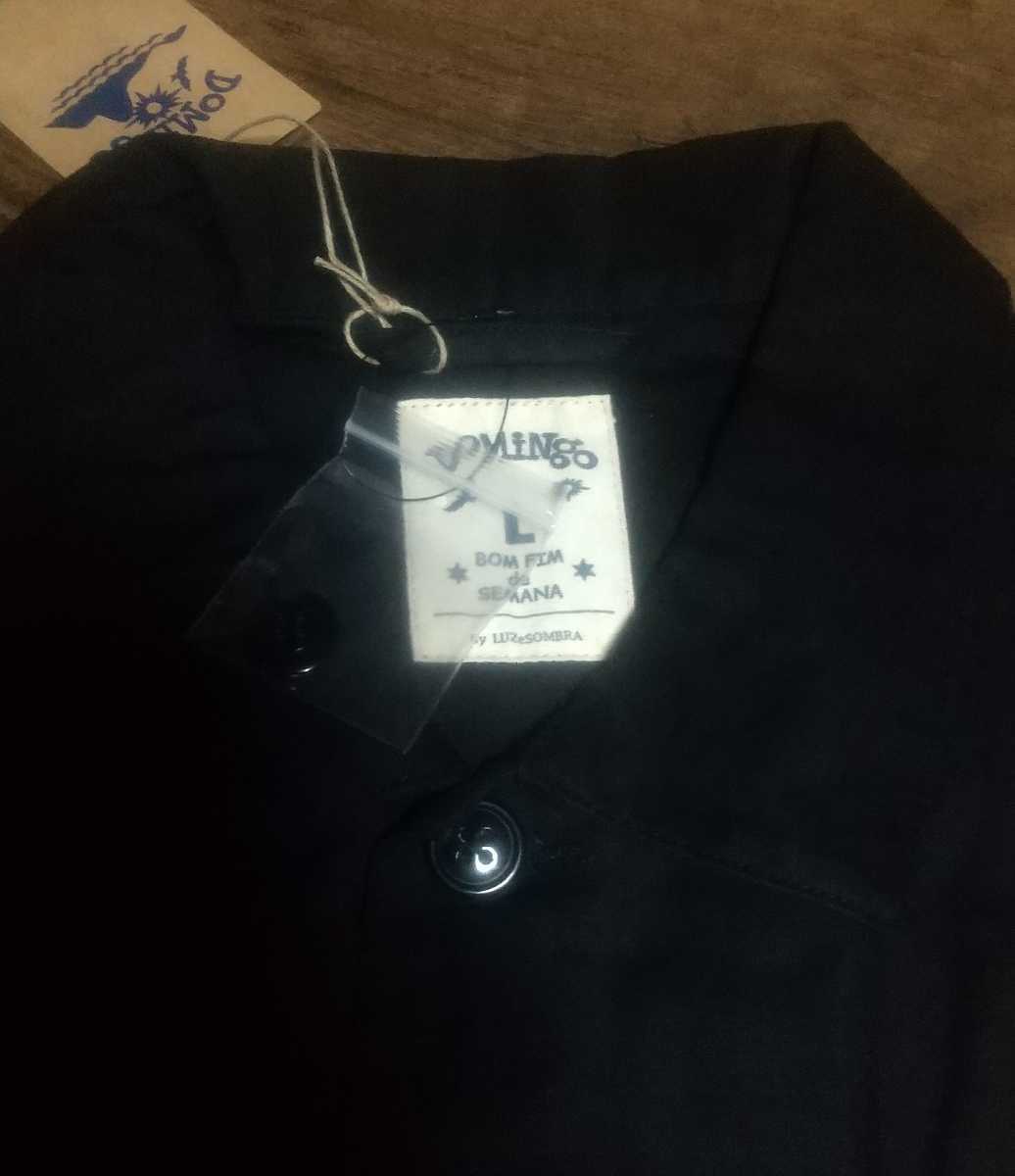 値下げ交渉 DOMINGO LCS UTILITY SHIRT BLACK L 【未使用・紙 値下げ交渉 DOMINGO LCS UTILITY SHIRT BLACK L 【未使用・紙