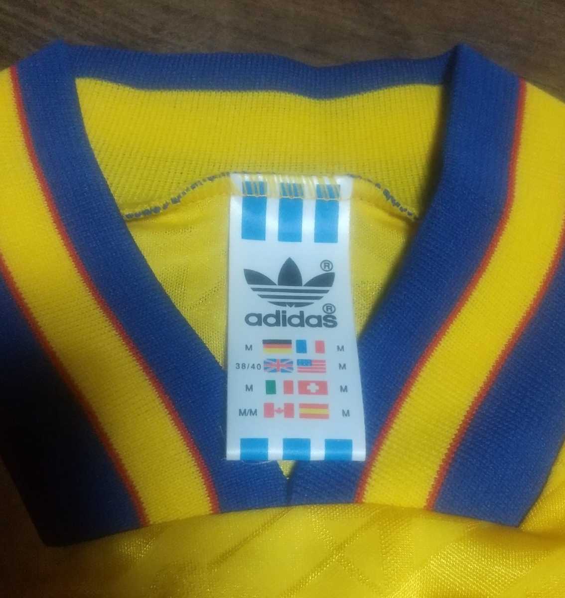値下交渉 1994年 W杯3位 スウェーデン代表 adidas MADE IN UK 検 値下交渉 1994年 W杯3位 スウェーデン代表 adidas MADE IN UK 検