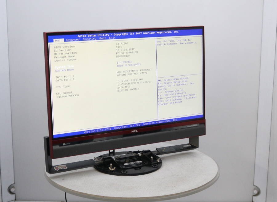 Yahoo!オークション - NEC PC-DA770BAR-E3 LAVIE DA77...