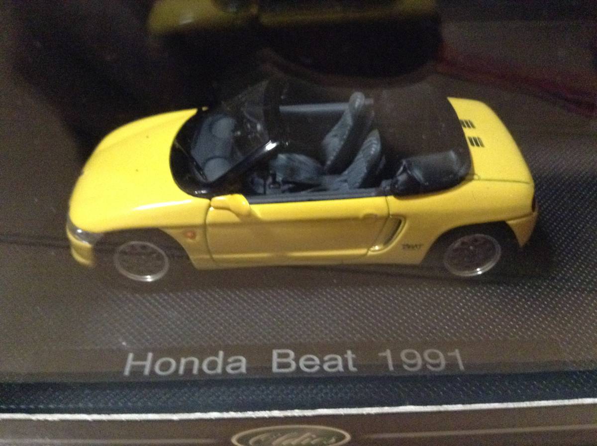 楽天 ホンダ 未 箱付き イエロー エブロ製 EBBRO製 1/43 BEAT ビート 乗用車