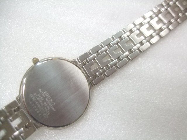  new goods top class Seiko Dolce quarts wristwatch regular price 60000 jpy W270