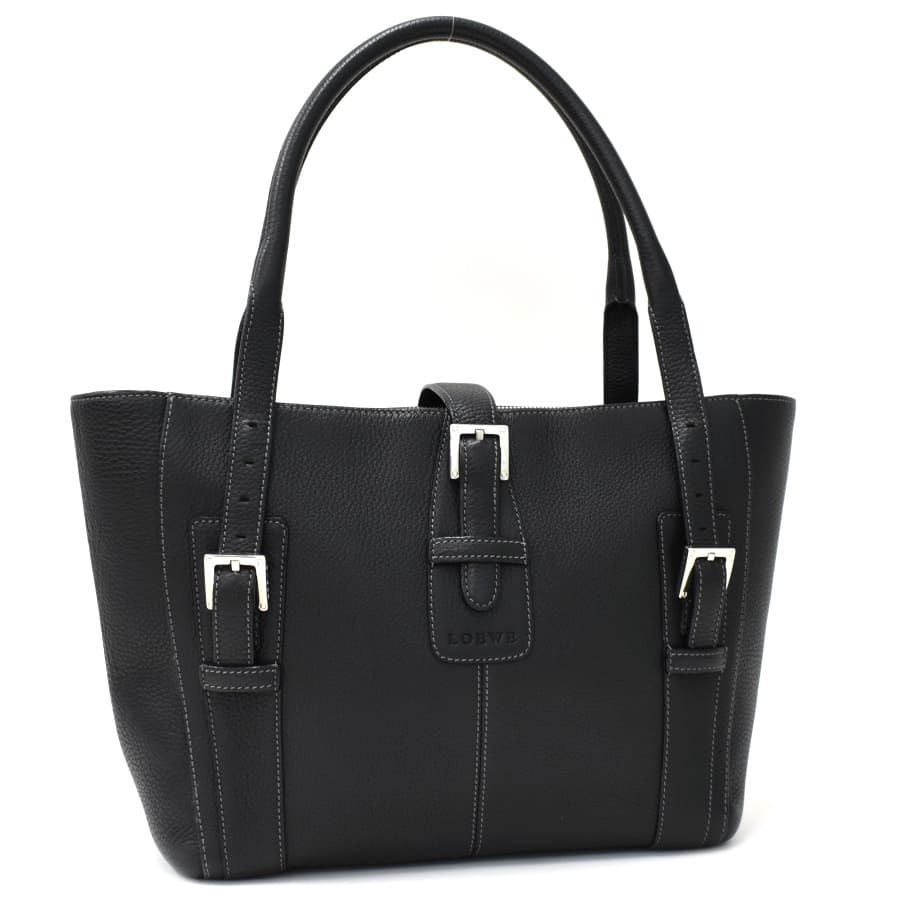 極美品 LOEWE ロエベ ハンドバッグ トートバッグ センダ ベルトデザイン-