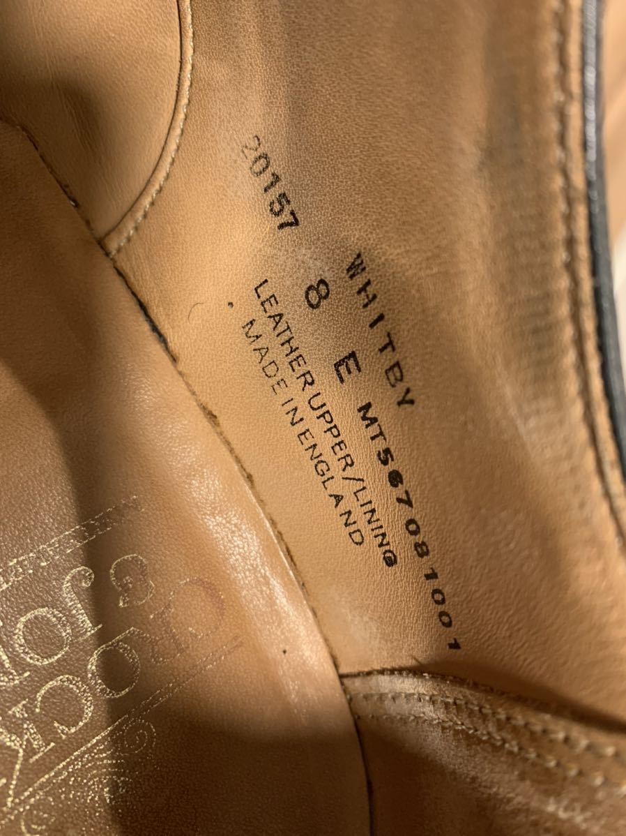 Crockett & Jones WHITBY クロケット&ジョーンズ ブラック Crockett & Jones WHITBY クロケット&ジョーンズ ブラック