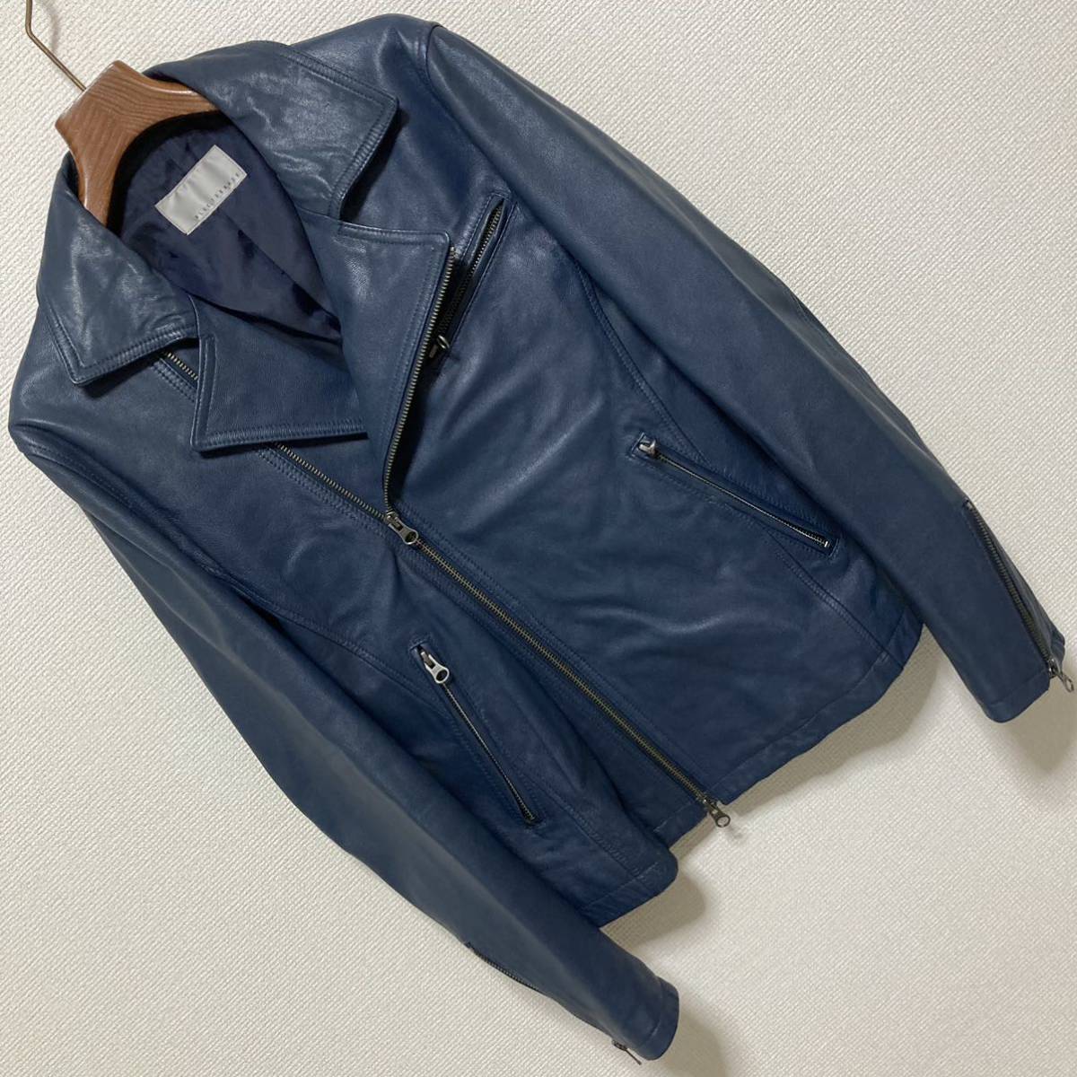 美品 トルネードマート BLUE TORNADO レザー ライダース 美品 トルネードマート BLUE TORNADO レザー ライダース