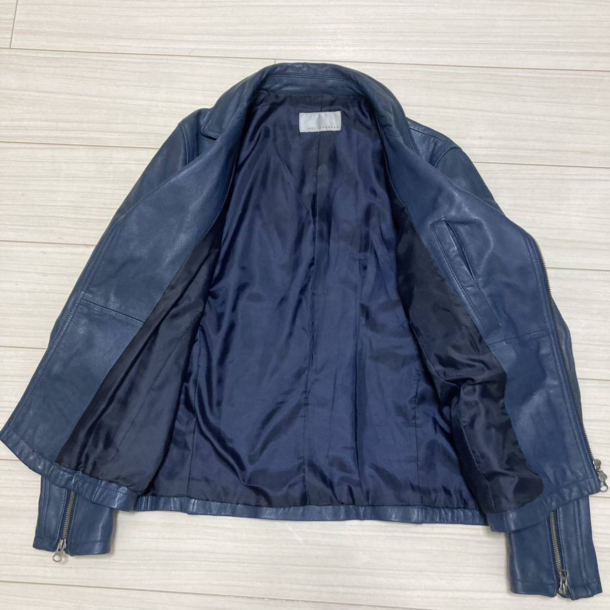 美品 トルネードマート BLUE TORNADO レザー ライダース 美品 トルネードマート BLUE TORNADO レザー ライダース