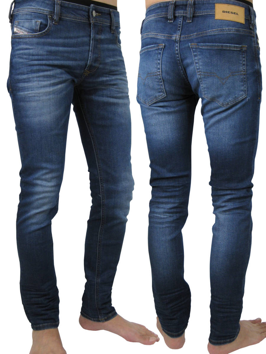 【ラッピング無料】 DIESEL 直輸入 新品 ディーゼル C097T 00SWJE SLEENKER-X W29インチ 美脚ジーンズ ノーダメージ 超ストレッチ スリムスキニー 極細 W29 【ラッピング無料】 DIESEL 直輸入 新品 ディーゼル C097T 00SWJE SLEENKER-X W29インチ 美脚ジーンズ ノーダメージ 超ストレッチ スリムスキニー 極細 W29