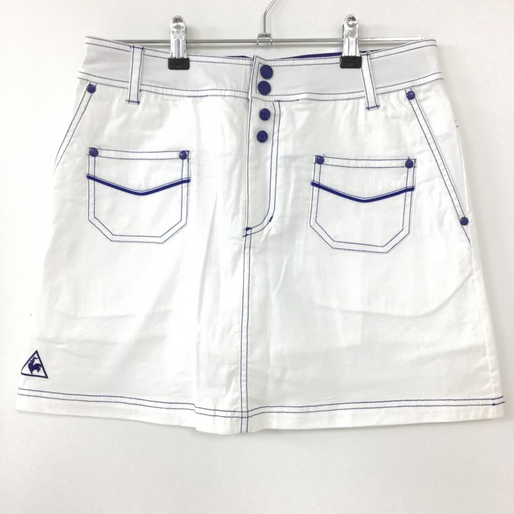 【超ポイント祭?期間限定】 ルコック sportif coq 【新品】le スカート ゴルフウェア 13 レディース 内側インナーパンツ ストレッチ ステッチ 白×パープル スカート 【超ポイント祭?期間限定】 ルコック sportif coq 【新品】le スカート ゴルフウェア 13 レディース 内側インナーパンツ ストレッチ ステッチ 白×パープル スカート
