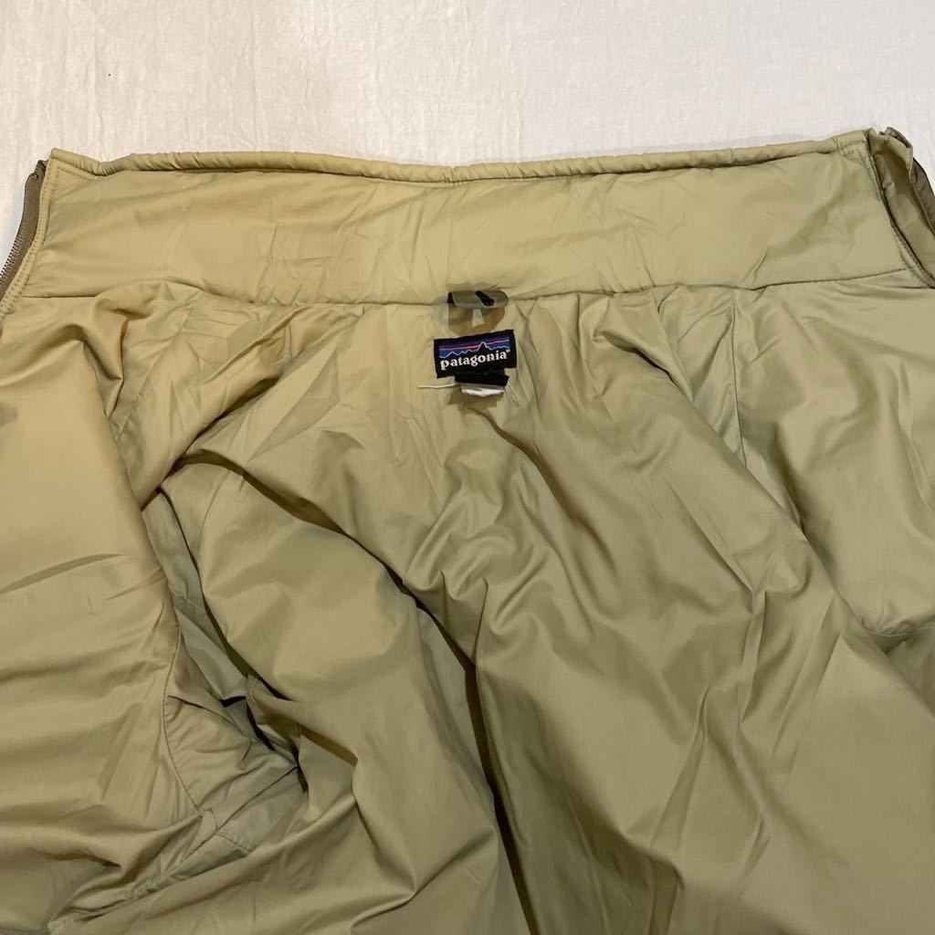 希少廃盤 patagonia パタゴニア パフジャケット S カーキ 01年/タイ製/品番83990/中綿ダウン/メンズ