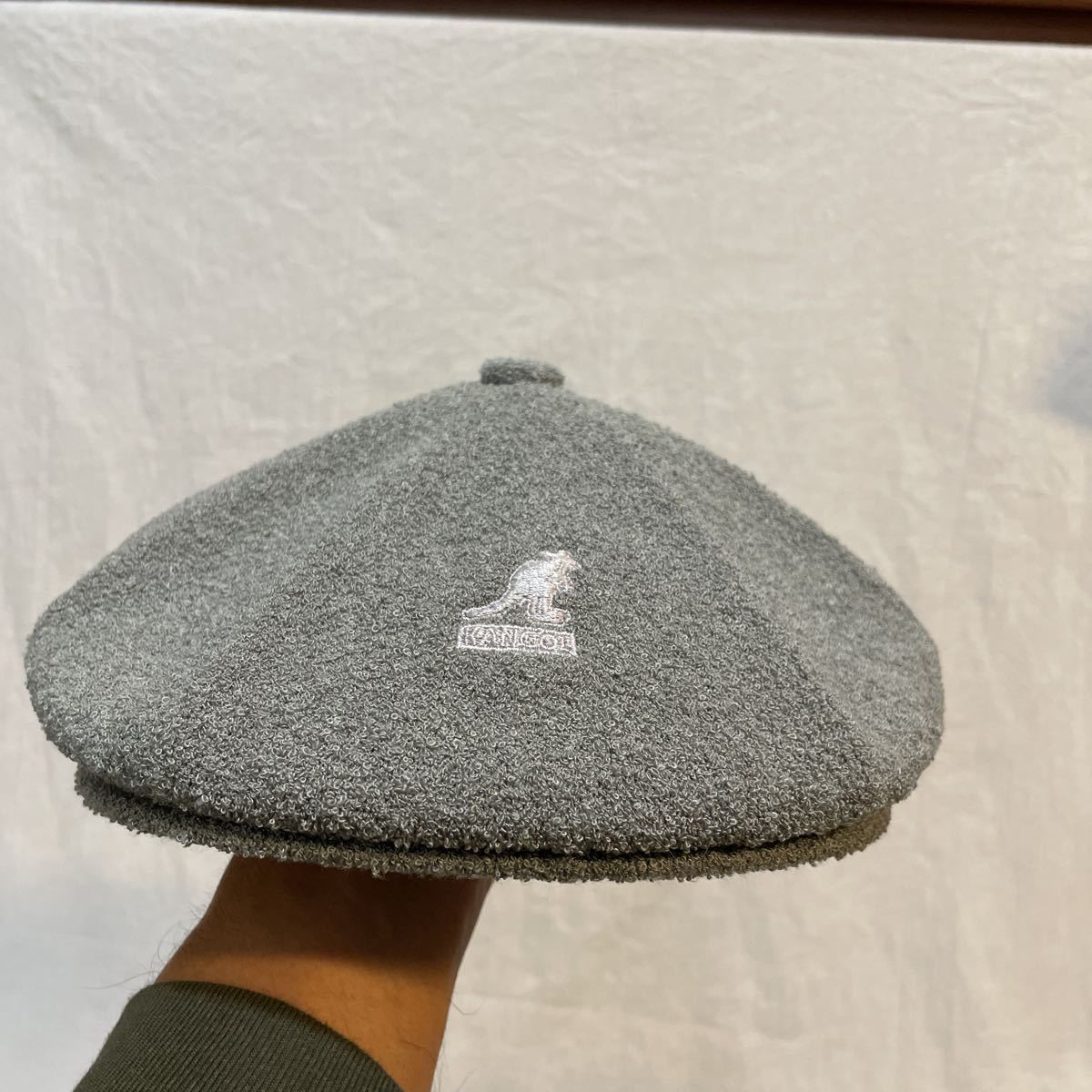 KANGOL Kangol × Beams BEAMS специальный заказ пирог ru кепка hunting cap L серый колпак шляпа Galaxy