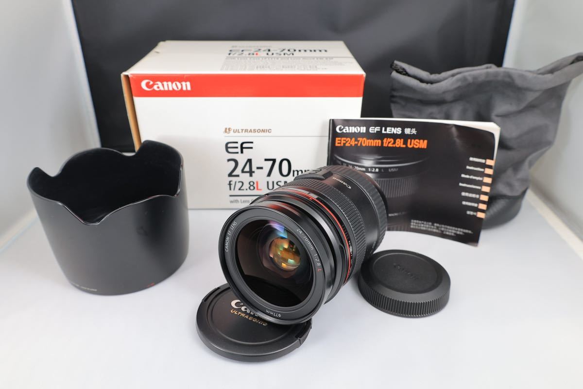 Canon EF24-70 f2.8 L USM 外観備品 フォーカスリング不良 ジャンク