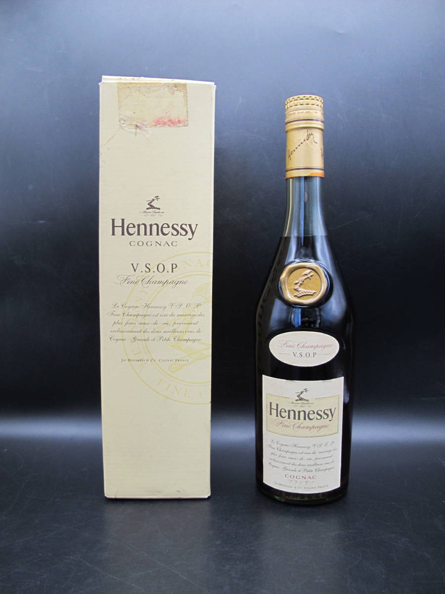 未開封 ヘネシー vsop コニャック 古酒 hennessy - ブランデー