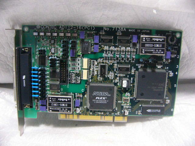 いラインアップ ☆動作保証☆ CONTEC ADI12-16(PCI) AD変換PCIボード