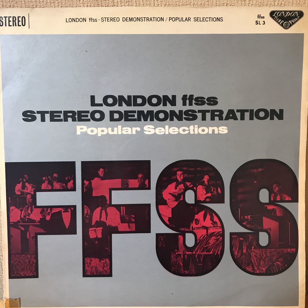 LP. ロンドンffss　ステレオ・デモンストレーション　ポピュラー篇　LONDON ffss / SL 3_画像1