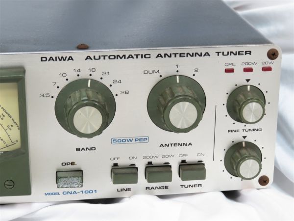 DAIWA CNA-1001 3.5MHz-30MHz 500W オートアンテナチューナー DAIWA CNA-1001 3.5MHz-30MHz 500W オートアンテナチューナー