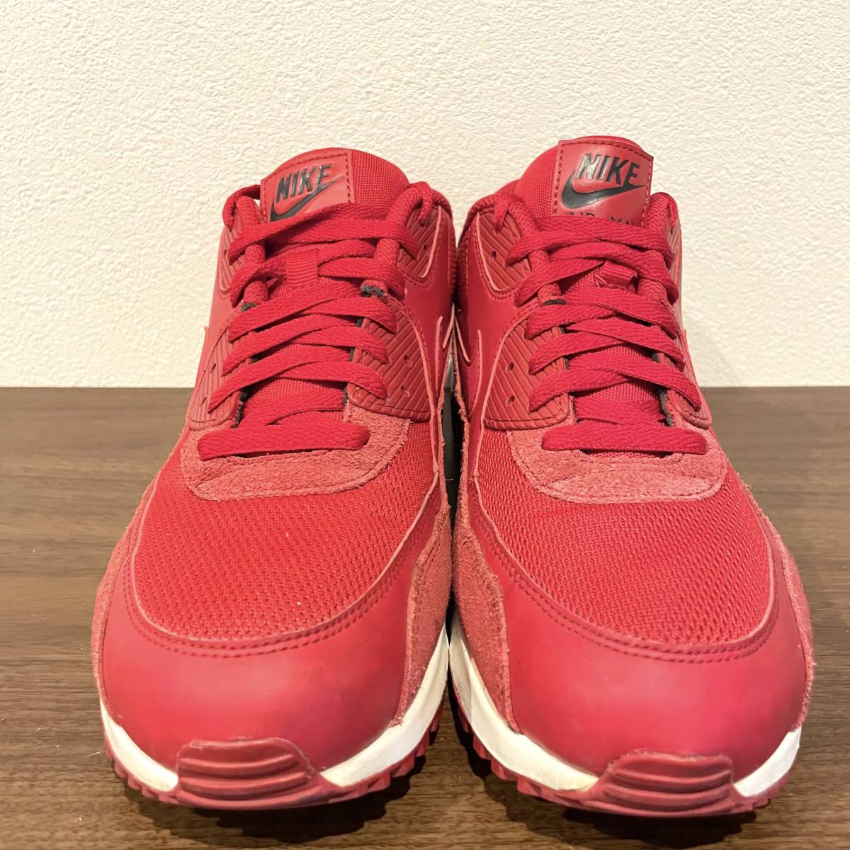 NIKE AIR MAX 90 ESSENTIAL ナイキ エア マックス 90 エッセンシャル レド メンズ ローカットスニーカー カジュアル ストリート 28.5cm_画像2