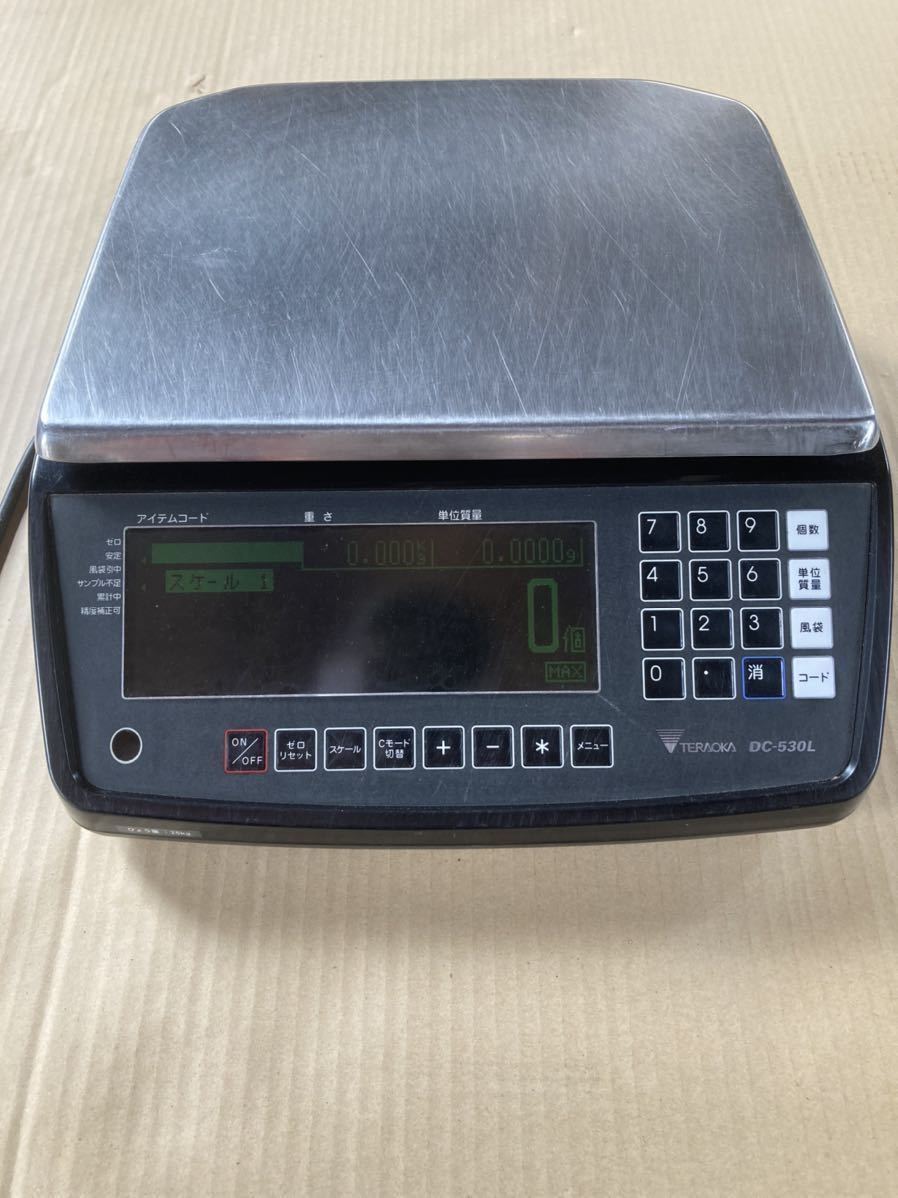 寺岡精工 (TERAOKA) カウンティングスケール DC-530L 寺岡精工 (TERAOKA) カウンティングスケール DC-530L