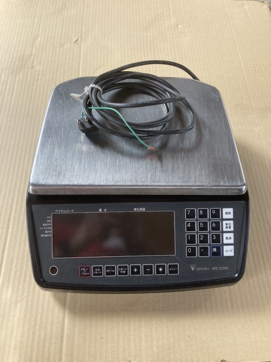 寺岡精工 (TERAOKA) カウンティングスケール DC-530L 寺岡精工 (TERAOKA) カウンティングスケール DC-530L