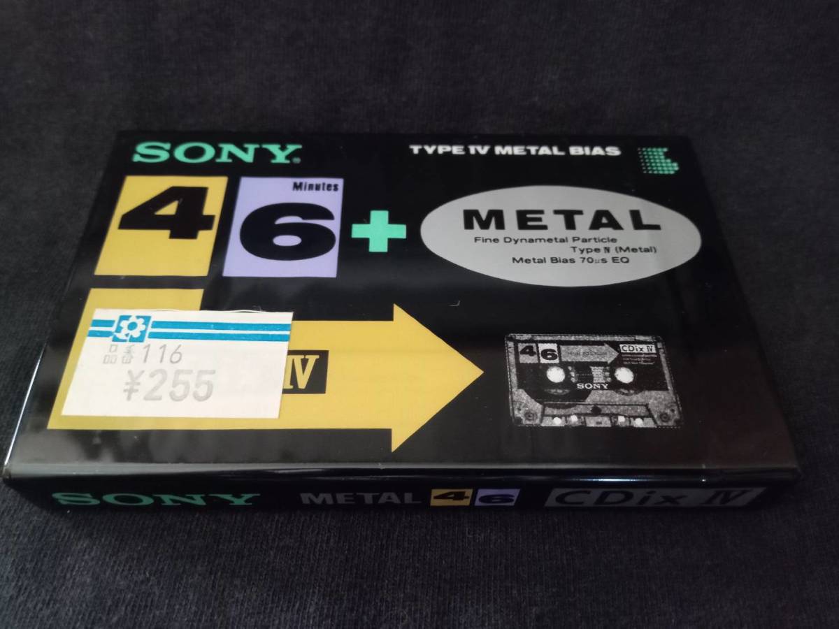 ヤフオク! - No.3 SONY カセットテープ Metal メタル CDix Ⅳ