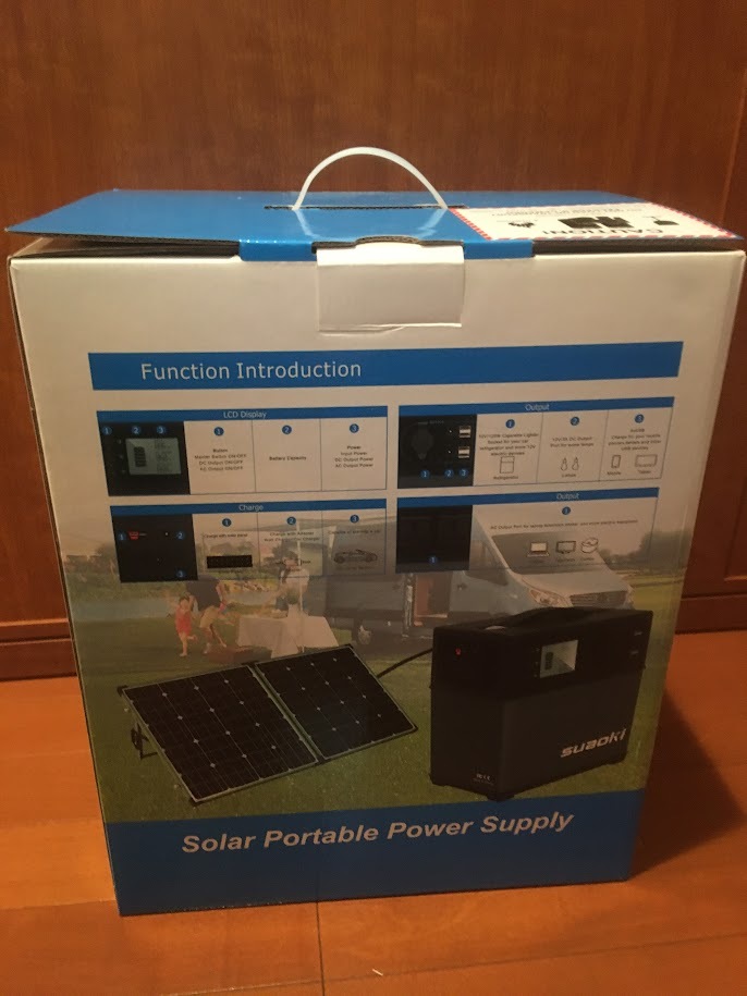 【新品未使用】suaoki ポータブル電源 PS5B 120000mAh /400Wh 非常用蓄電池 PSE認証 家庭用電源・防災非常照明・ソーラー充電にも_画像2