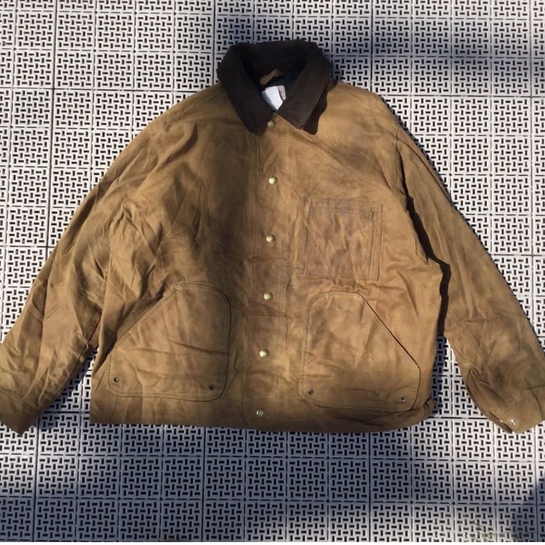 フィルソンUSA 製FILSON オイルドジャケット 80s90s 裏地オリーブ 古着