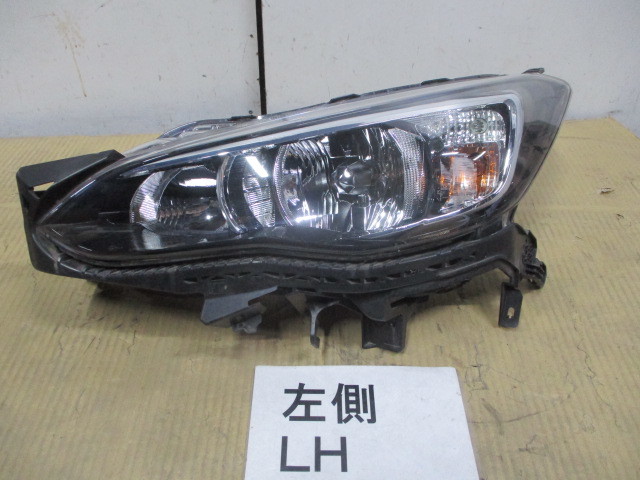 スバル インプレッサ G4 GK2 左ヘッドライト ヘッドランプ ハロゲン 84001FL010