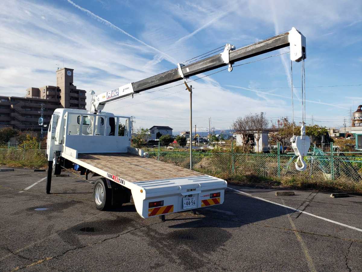 平成25年式 三菱キャンター 4段セルフクレーン 車検5年11月 積載3.6トンの画像4