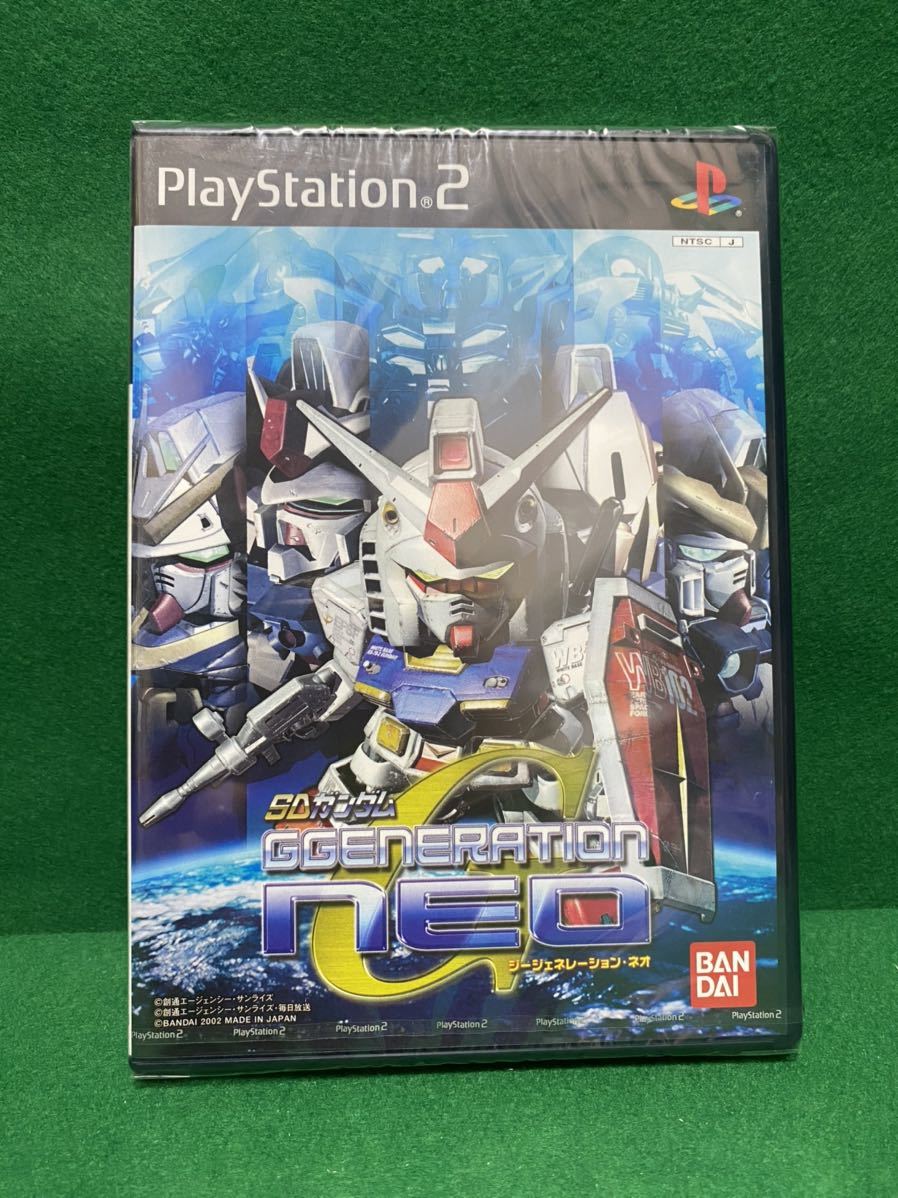 PS2ソフト ガンダム ジージェネレーションネオ ジージェネ ネオ 未開封 新品 希少 1円スタート