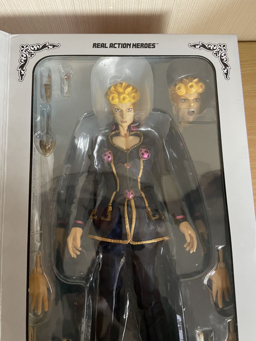 未開封品】RAH ジョルノ・ジョバーナ リアルアクション 未開封品】RAH ジョルノ・ジョバーナ リアルアクション