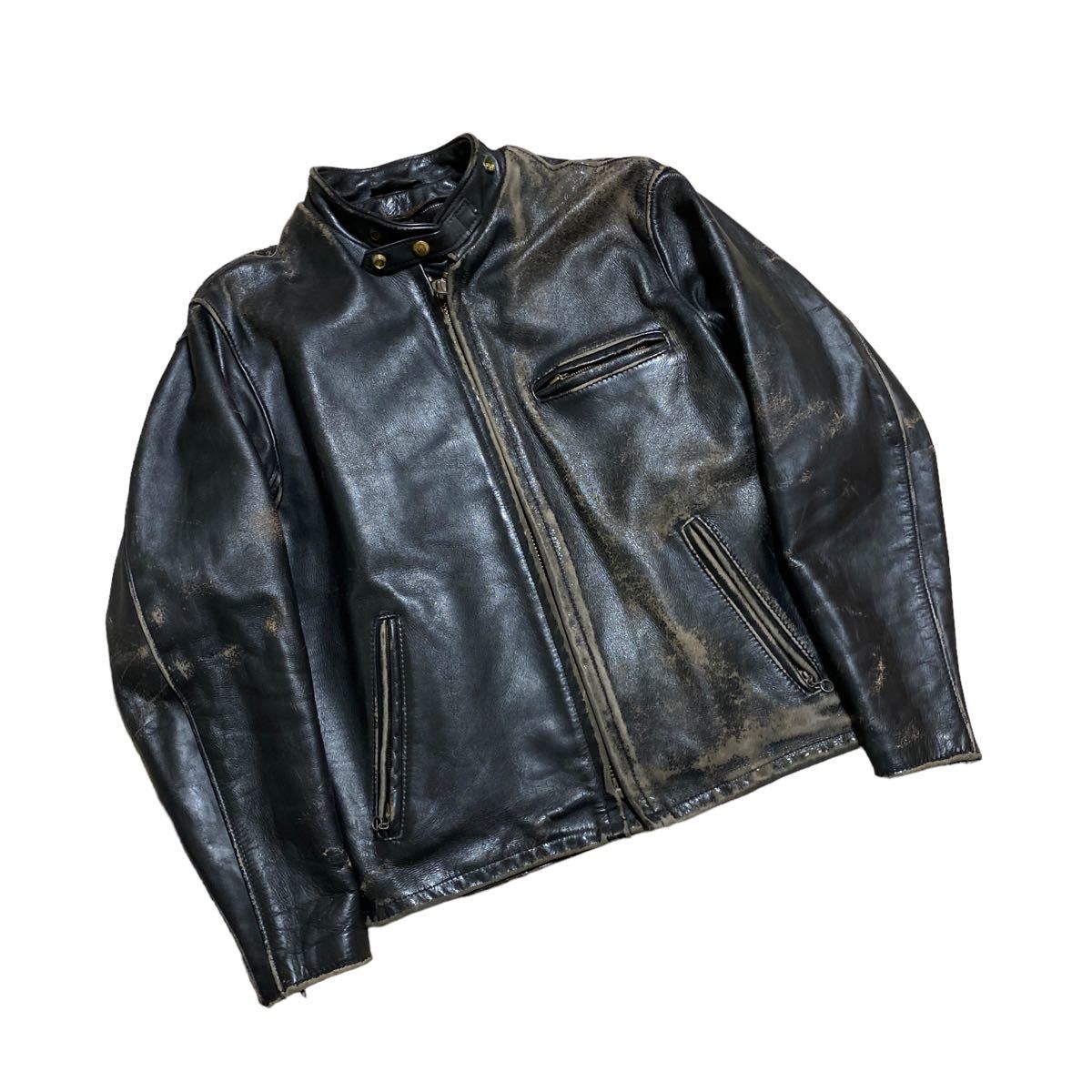 国内初の直営店 Schott DURO JAC ショット ライダースジャケット 80s