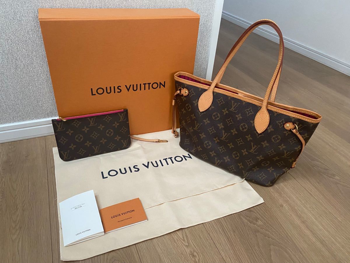 美品 ルイヴィトン バッグ トートバッグ ネヴァーフルPM LOUIS VUITTON
