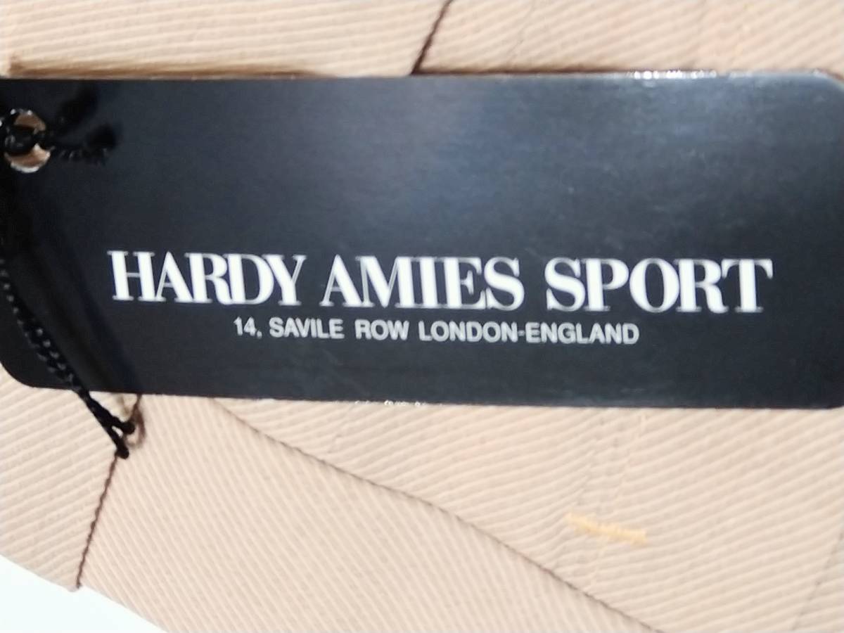 新品未使用！HARDY AMIES 定価1.9万 日本製メンズ ツータックスラックス パンツ 79cm_画像8