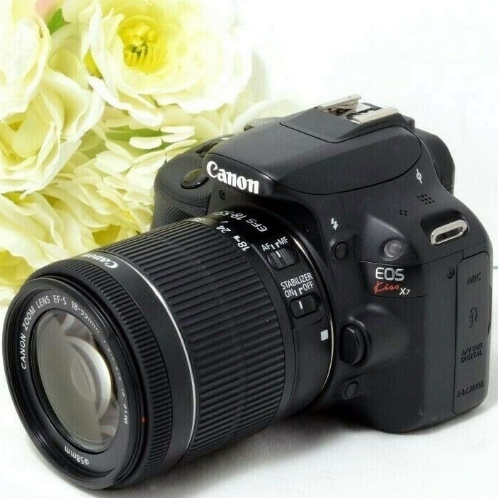 c実用品 キャノン CANON EOS Kiss X7 EF S mm F3..6 IS