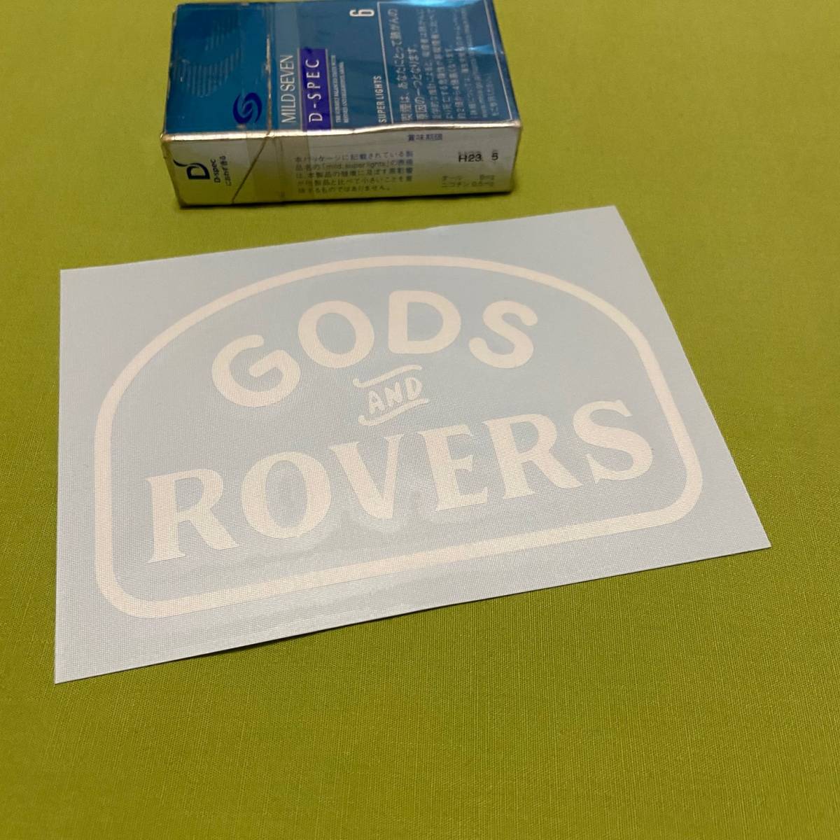 GODS AND ROVERS★抜きステッカー ゴッズアンドローバーズ ランドローバー レンジローバー ディフェンダー イヴォーク ディスカバリーの画像1