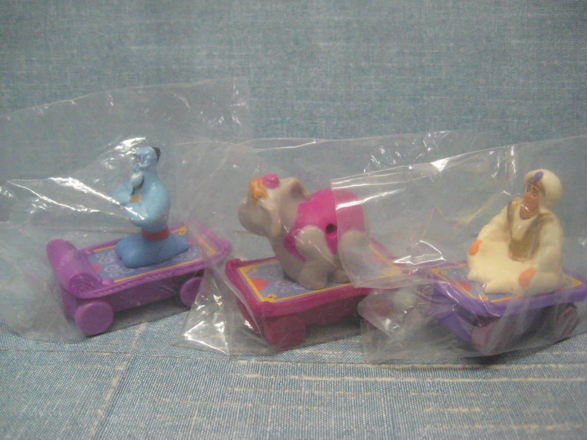 * unopened goods former times happy set toy Disney Aladdin 3 body set Aladdin *ji- knee *. became Abu - rare rare article *