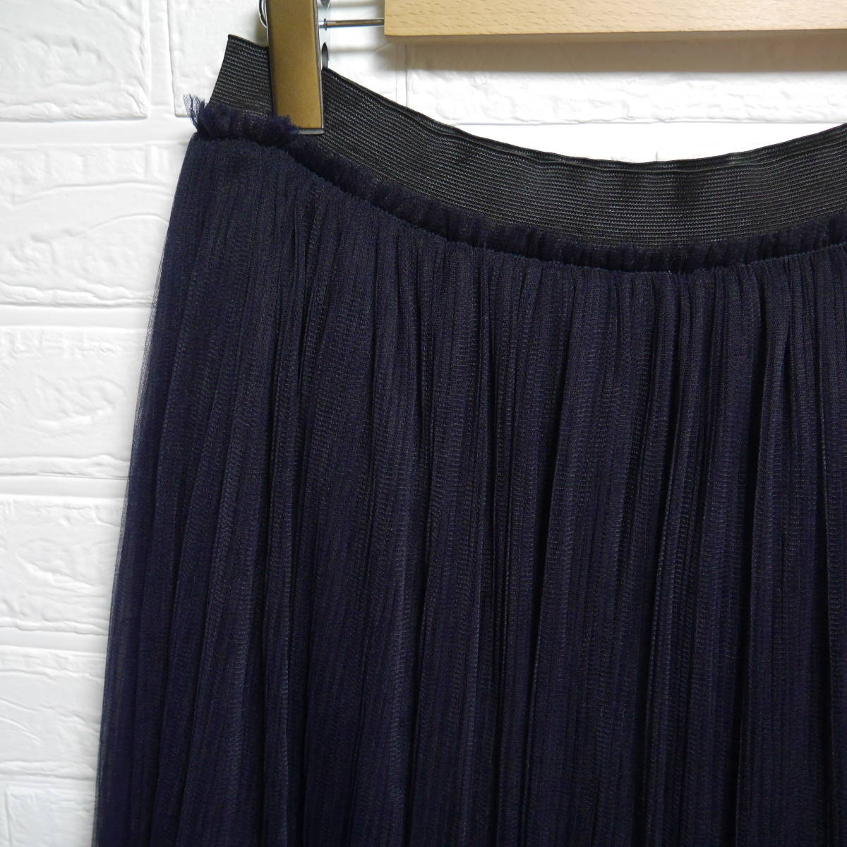 A534 * Ray BEAMS | Ray Beams длинная юбка темно-синий б/у размер 0