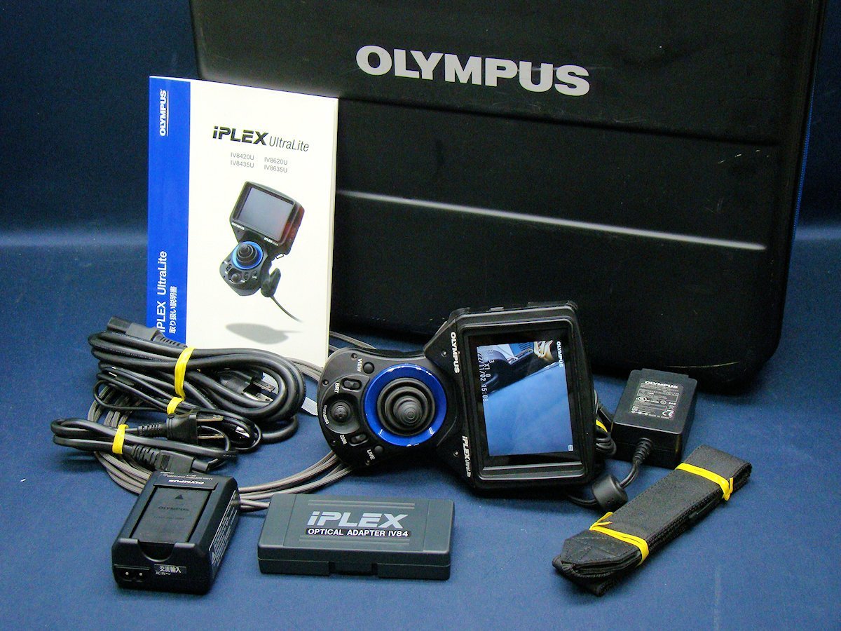 OLYMPUS IV8435U 工業用ビデオスコープシステムカメラ 内視鏡 ビデオ/ファイバースコープ IPLEX UltraLite オリンパス 中古