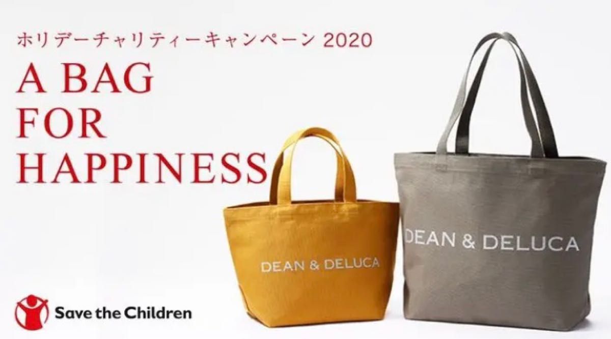 【限定完売品・新品未使用品】DEAN&DELUCA トートバッグ　2020年チャリティー　Lサイズ 