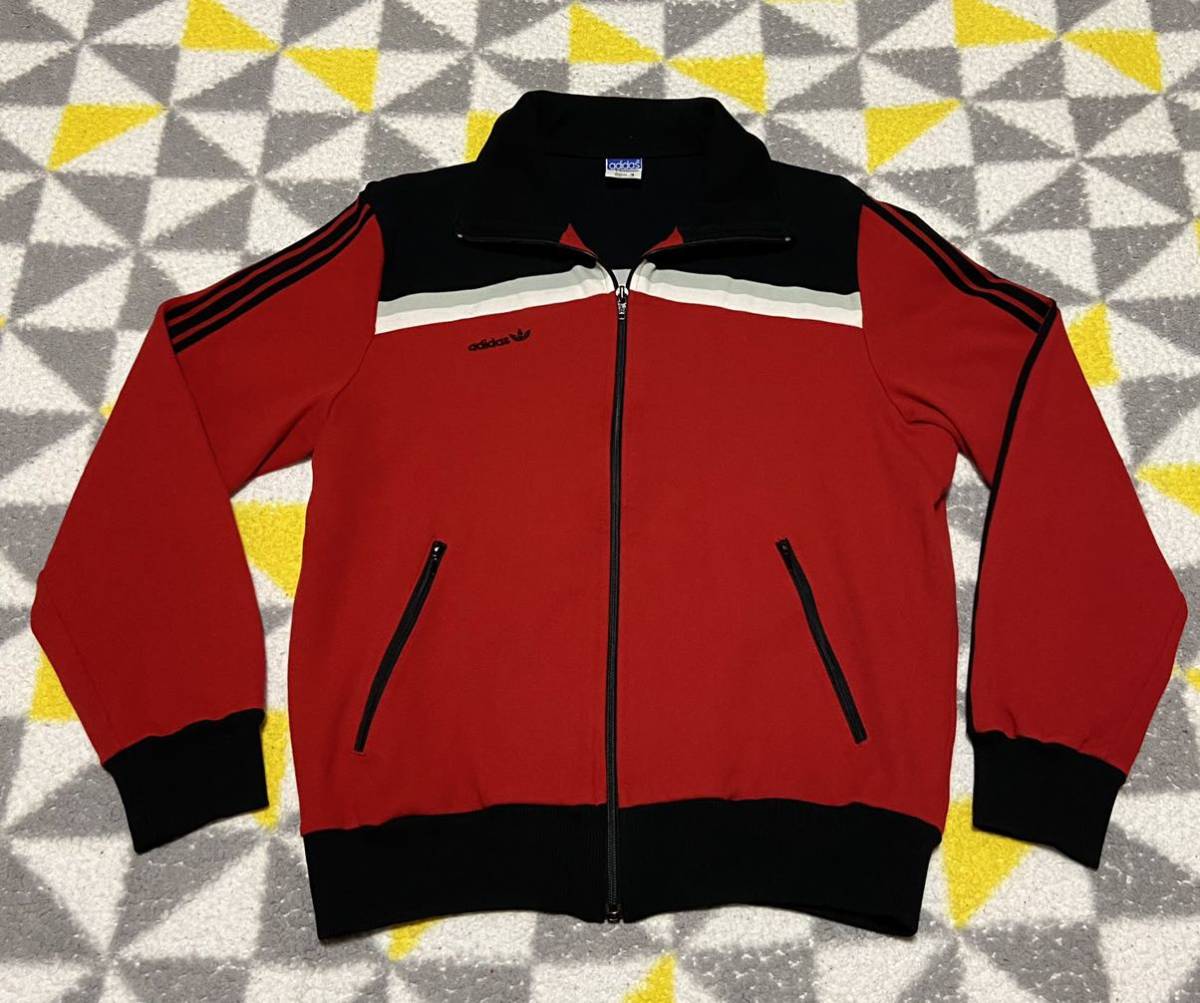 アディダス ジャージ ヴィンテージ 70s 西ドイツ製 デサント adidas