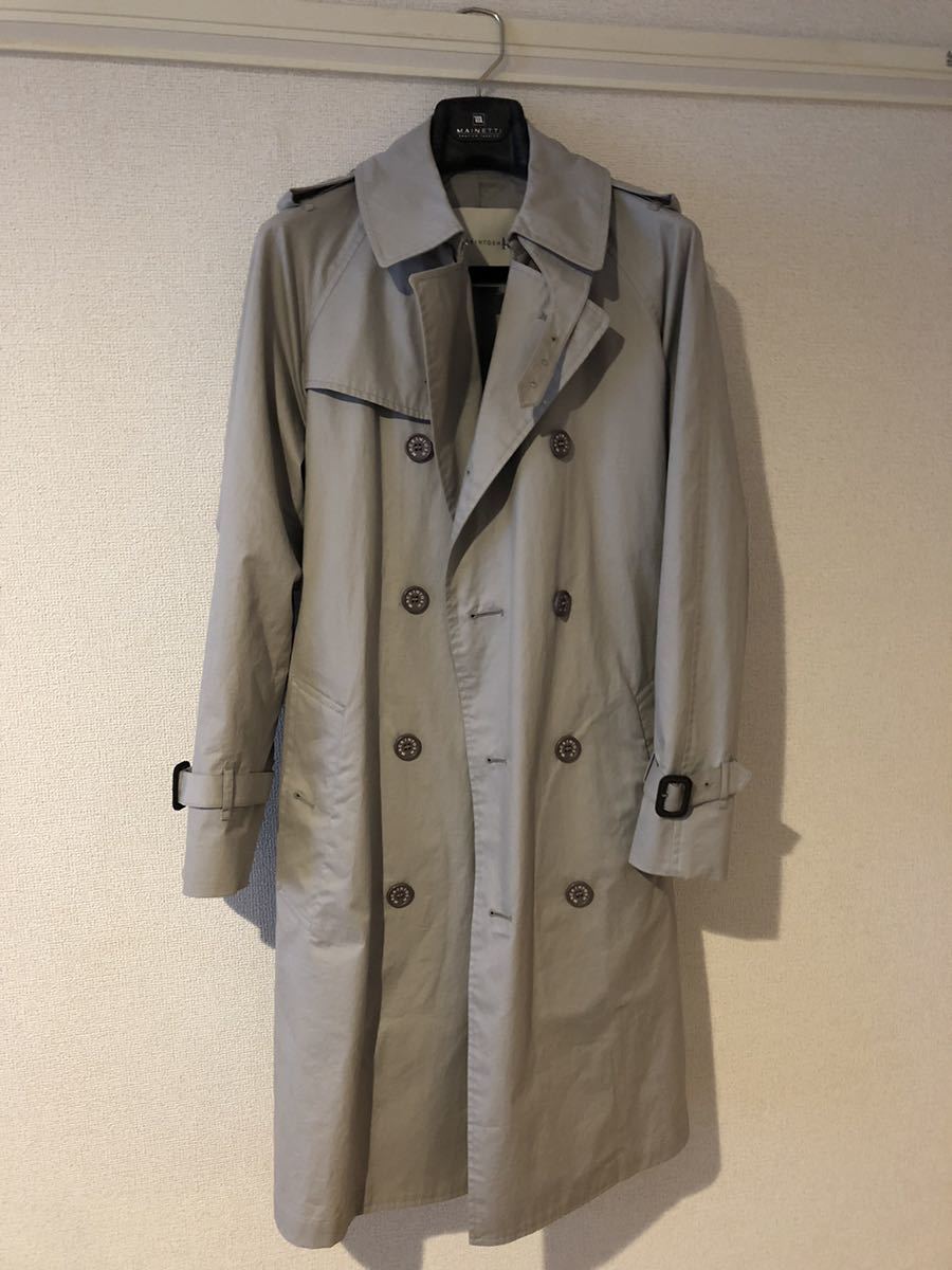 美品] MACKINTOSH マッキントッシュ シングルトレンチコート 36