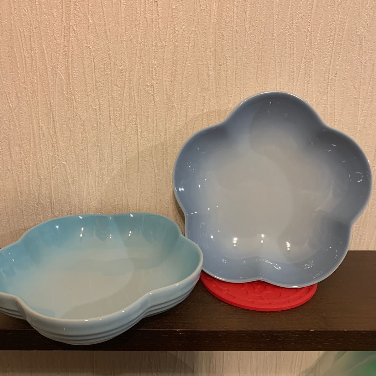 ル・クルーゼフラワーディッシュ 16センチ 2個セット LE CREUSET ル・クルーゼフラワーディッシュ 16センチ 2個セット LE CREUSET