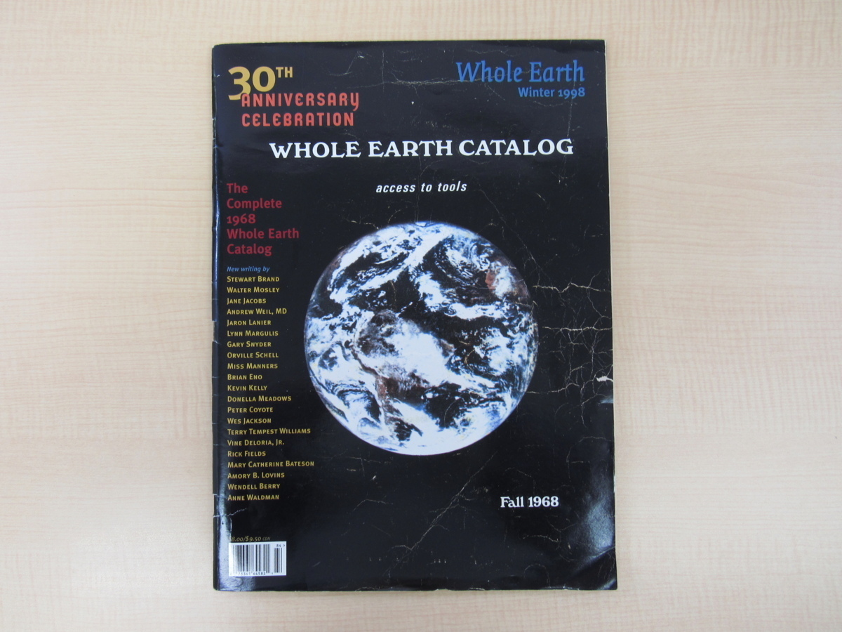 『Original Whole Earth Catalog， Special 30th Anniversary Issue』アップル創業者スティーブ・ジョブズ愛読 アメリカ西海外ヒッピー雑誌