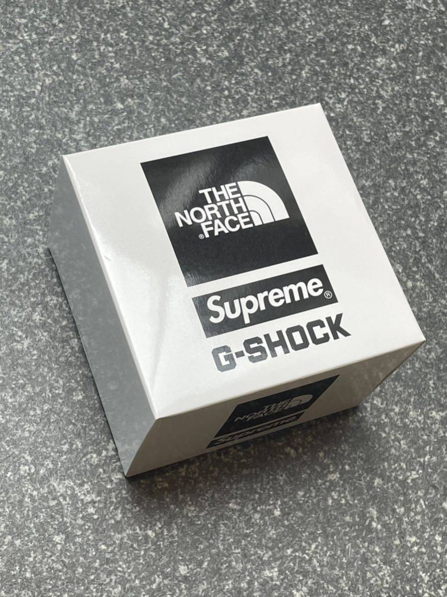 送料無料 黒 Supreme The North Face G-SHOCK Watch Black シュプリーム ノースフェイス Gショック ジーショック 腕時計 新品 box logo