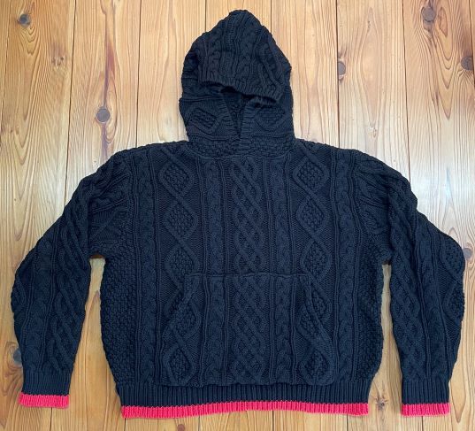 GOODENOUGH 復刻 フィッシャーマン ニット パーカー Mサイズ