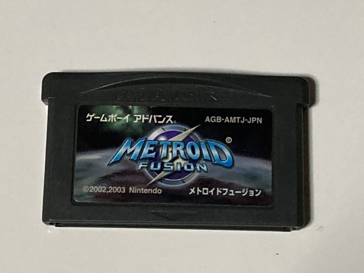 【動作確認済み】ゲームボーイアドバンス メトロイドフュージョン
