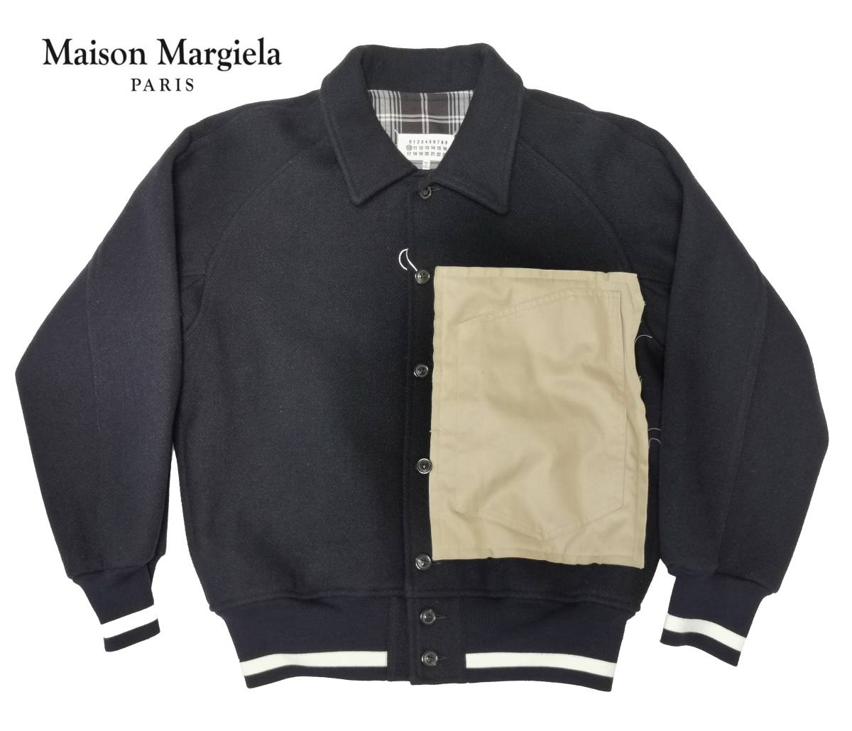 公式】 メゾン マルジェラ Masion Margiela corduroy jacket 19AW navy 